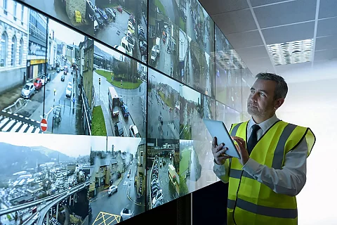 CAMARAS DE SEGURIDAD video wall para camaras de seguridad